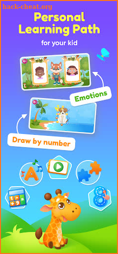 Pre-k preschool learning games screenshot