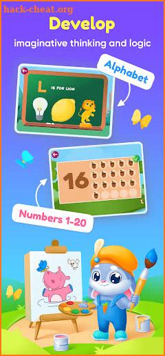 Pre-k preschool learning games screenshot
