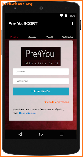 Pre4You - Servicios screenshot