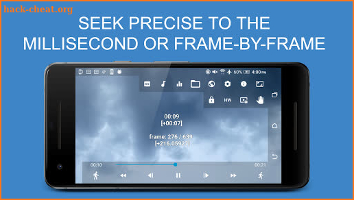 Precise Frame Seek Volume Video Player Pro screenshot