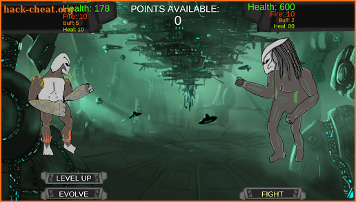 Predator Evolution: Predator RPG Battle vs Alien screenshot