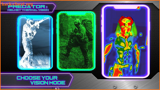 Predator: Helmet Thermal Vision & Plasma Cannon screenshot