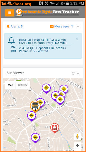 Predictable Ryde Bus Tracker screenshot