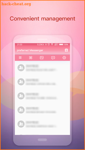 Preferred Messenger screenshot