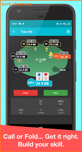 Preflop+ Poker Analytics Calculator w/ Nash Charts screenshot