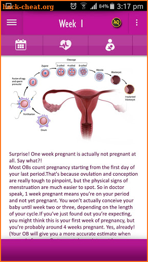 Pregnancy App: Baby Tracker week by week screenshot