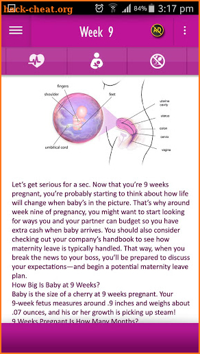 Pregnancy App: Baby Tracker week by week screenshot
