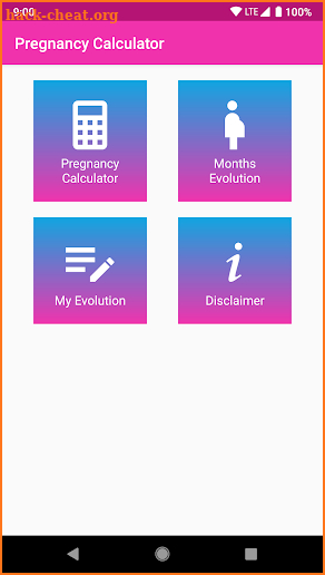 Pregnancy Calculator and Calendar screenshot