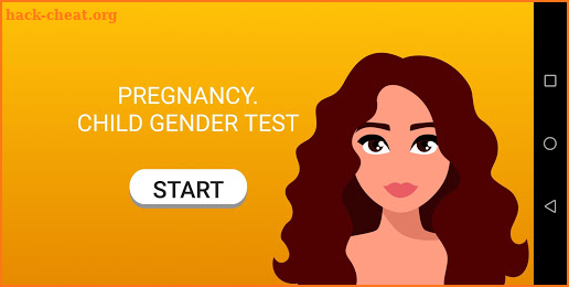 Pregnancy. Child gender test screenshot
