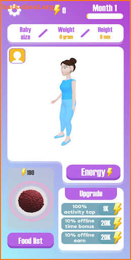Pregnancy Idle 3D screenshot