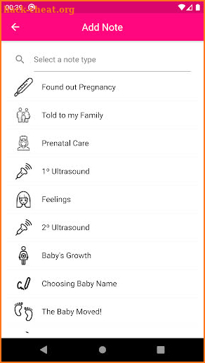 Pregnancy Journal screenshot