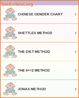 Pregnancy Planning for Baby Gender screenshot