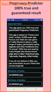 Pregnancy Prediction Baby  Gender Prediction Pro screenshot