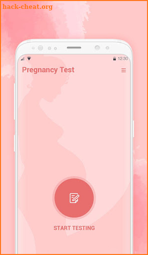 Pregnancy Test & Pregnant Symptom Checker Quiz screenshot