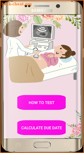 Pregnancy test + Start Date screenshot