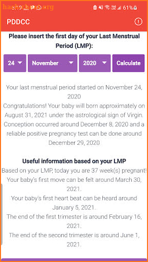 Pregnancy Tracker & Baby Bump screenshot