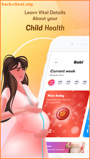 Pregnancy Tracker app for Baby screenshot