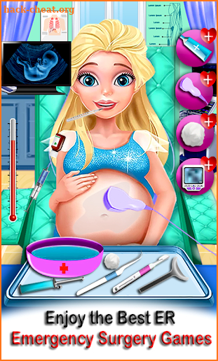 Pregnant Girl Operation Emergency Surgery Hospital screenshot