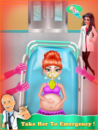 Pregnant Mom And Baby Newborn Surgery Operation screenshot