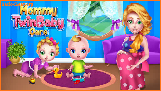 Pregnant Mom And Twin Baby Daycare screenshot