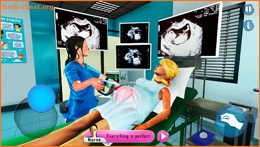 Pregnant Mom Baby Care Simulator- Pregnancy Games screenshot