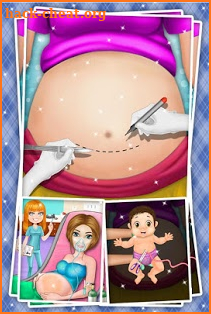 Pregnant Mom Doctor Operation Baby Birth Games screenshot