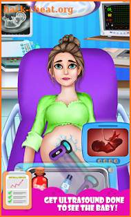 Pregnant Mom ER Emergency Doctor Hospital Games screenshot