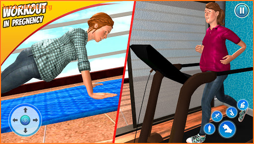 Pregnant Mom Simulator : Virtual Pregnancy Game 3D screenshot
