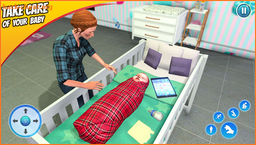 Pregnant Mom Simulator : Virtual Pregnancy Game 3D screenshot