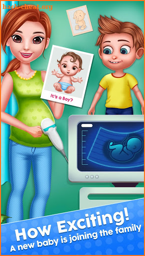 Pregnant Mommy And Baby Care Game screenshot