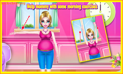 Pregnant Mommy Baby Caring screenshot