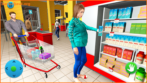 Pregnant Mother Family Game 3D screenshot