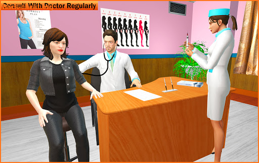 Pregnant Mother Game: Virtual MOM Pregnancy Sims screenshot