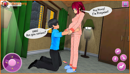 Pregnant Mother Simulator 3D: Anime Girl Pregnancy screenshot
