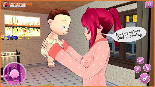 Pregnant Mother Simulator 3D: Anime Girl Pregnancy screenshot