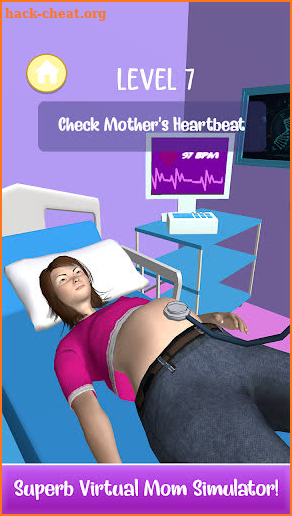Pregnant Mother Simulator 3D - Newborn Baby Care screenshot