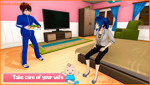 Pregnant Mother Simulator: Anime Girl Family Life screenshot