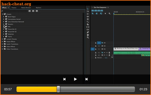 Premiere Pro CC Effects Course screenshot