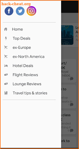 Premium-Flights: Business & First Class Deals screenshot