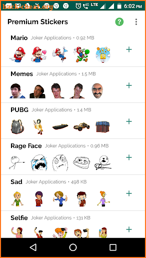 Premium Stickers For WhatsApp screenshot