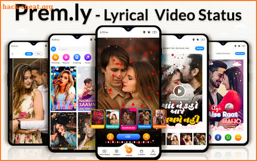Prem.ly™ Lyrical Status- Short Video Made in India screenshot