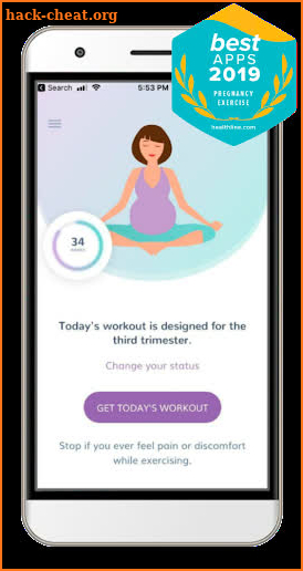 Prenatal Workout screenshot