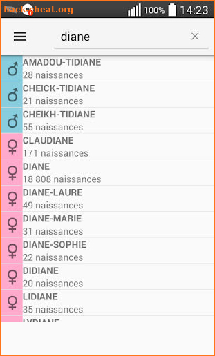 Prénoms des Bébés Français screenshot