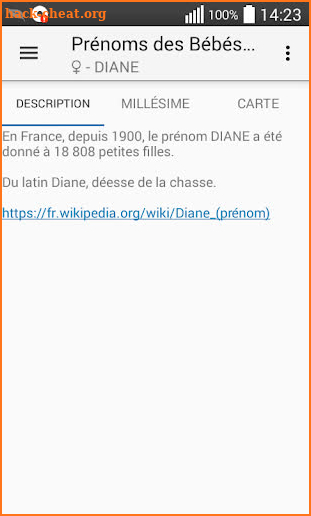 Prénoms des Bébés Français screenshot