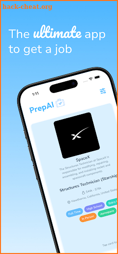 Prep AI - Land Your Dream Job screenshot