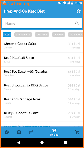 Prep-And-Go Keto Diet Slow Cooker Cookbook screenshot