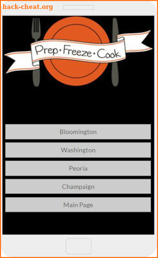 Prep Freeze Cook screenshot