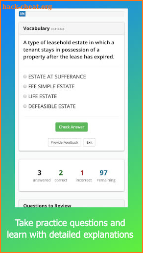 PrepAgent Real Estate Exam Prep screenshot