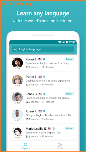 Preply: Easy language learning screenshot