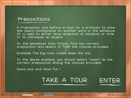 Prepositions For Kids screenshot